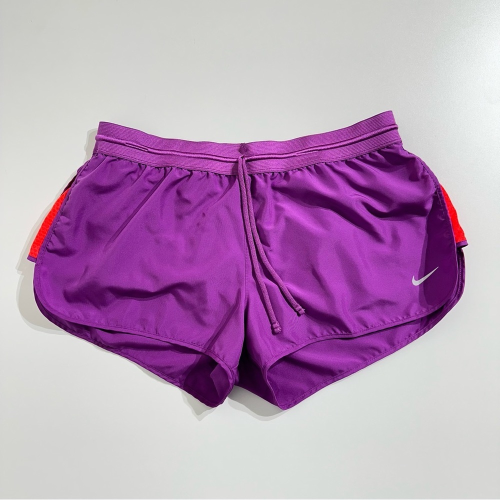 Nike Dri-Fit Women Running Short Purple Size L